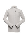 ALPINE PRO Pánska mikina na zips ALPINE PRO MORW dove