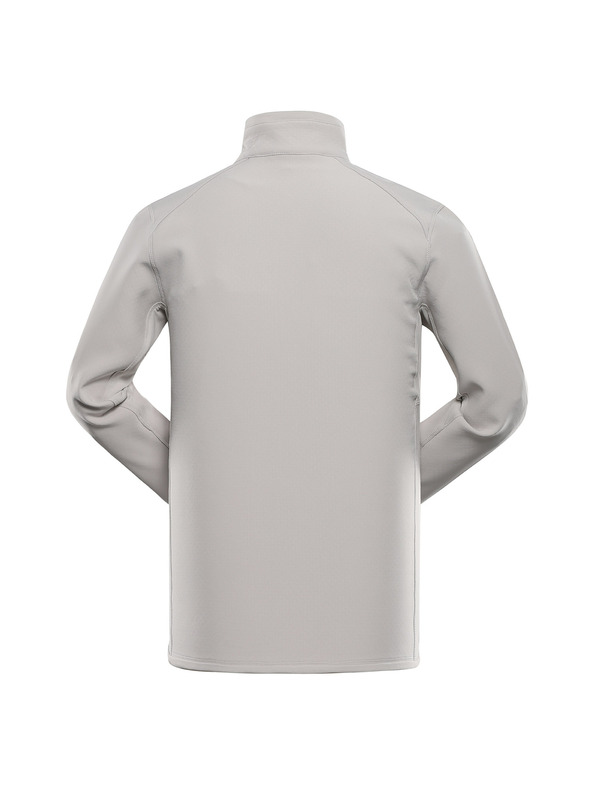 ALPINE PRO Pánska mikina na zips ALPINE PRO MORW dove