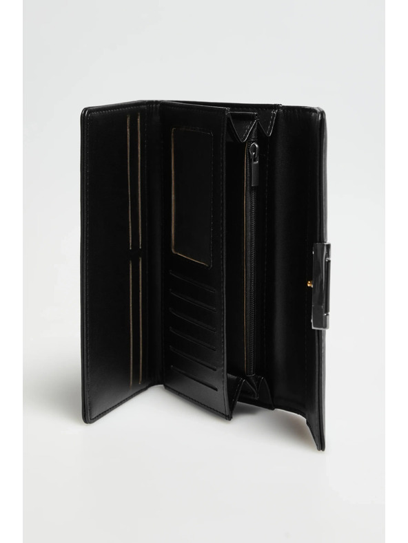 Moodo Veľká peňaženka čierna Moodo