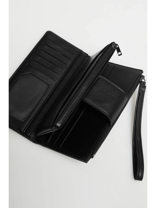 Moodo Veľká peňaženka čierna Moodo