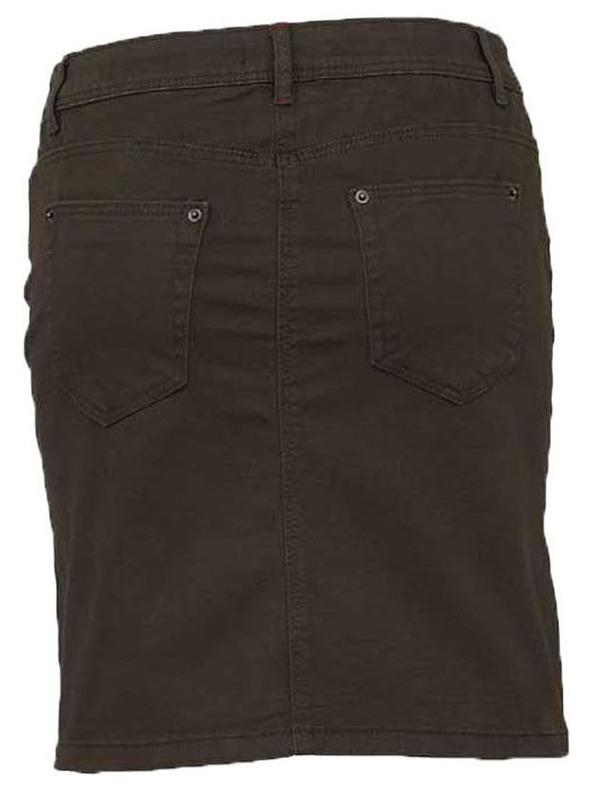 CAMAIEU Khaki sukňa CAMAIEU