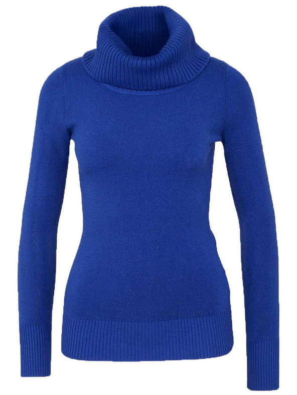 CAMAIEU Modrý sveter CAMAIEU