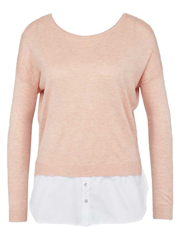 CAMAIEU Ružový sveter CAMAIEU