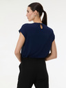 Orsay Tmavomodré dámske tričko s krátkym rukávom ORSAY