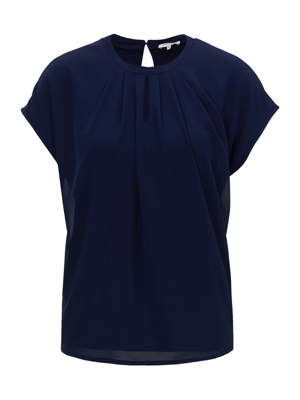 Orsay Tmavomodré dámske tričko s krátkym rukávom ORSAY