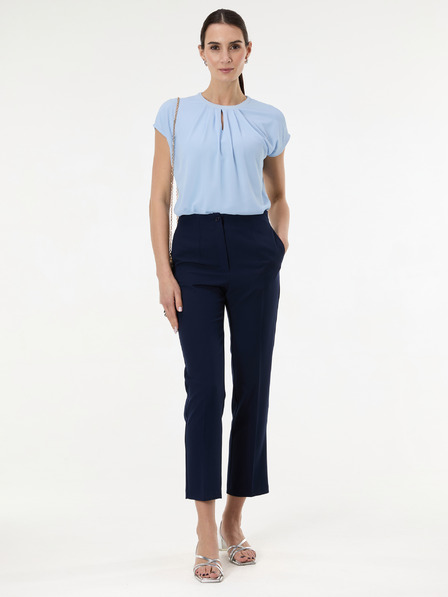 Orsay Svetlomodré dámske tričko s krátkym rukávom ORSAY