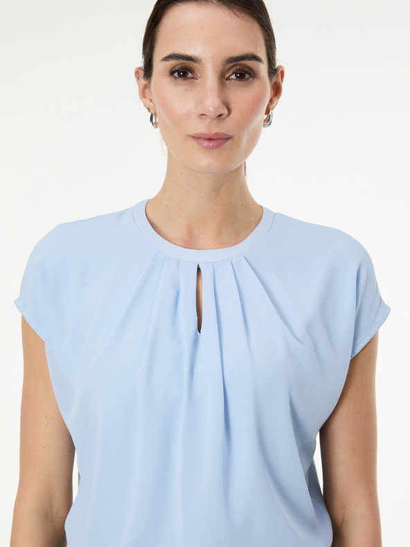Orsay Svetlomodré dámske tričko s krátkym rukávom ORSAY