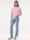 Orsay Ružové dámske tričko s krátkym rukávom ORSAY