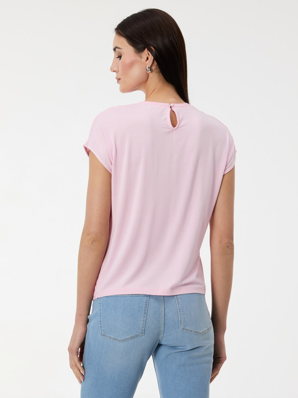 Orsay Ružové dámske tričko s krátkym rukávom ORSAY