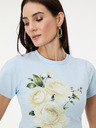 Orsay Svetlomodré dámske tričko s potlačou ORSAY