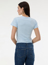 Orsay Svetlomodré dámske tričko s potlačou ORSAY