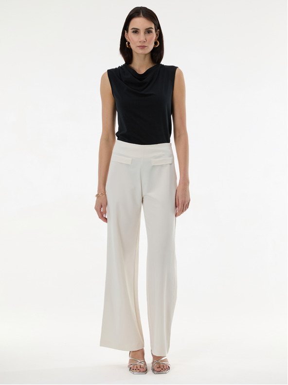 Orsay Čierne dámske tričko bez rukávov ORSAY