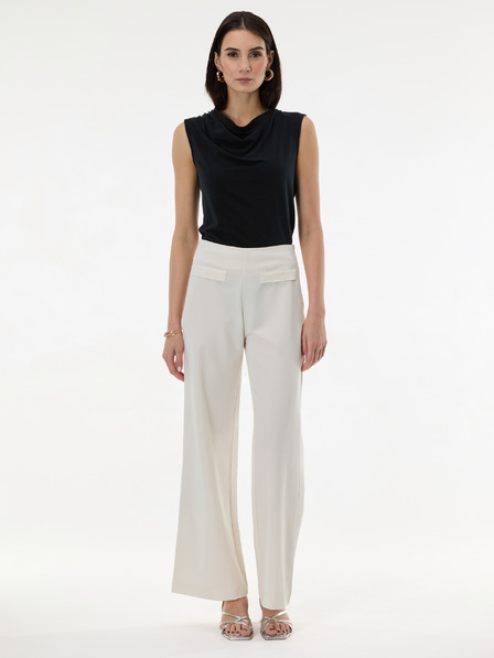 Orsay Čierne dámske tričko bez rukávov ORSAY