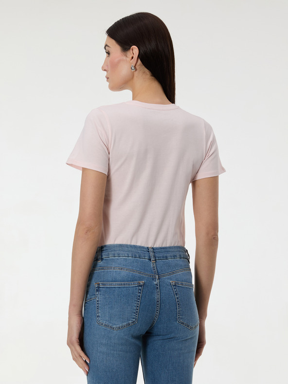Orsay Svetloružové dámske tričko s potlačou ORSAY
