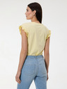 Orsay Žlté dámske tričko s krátkym rukávom ORSAY