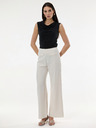 Orsay Biele dámske rovné nohavice ORSAY