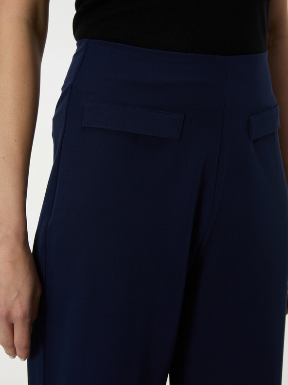 Orsay Tmavomodré dámske rovné nohavice ORSAY