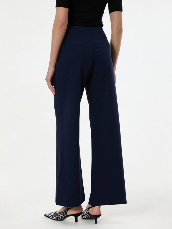 Orsay Tmavomodré dámske rovné nohavice ORSAY