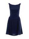 Orsay Tmavomodré dámske šaty bez rukávov ORSAY