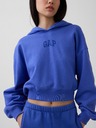 GAP Oversize crop mikina s logom VintageSoft GAP