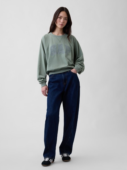 GAP Oversize mikina s logom GAP