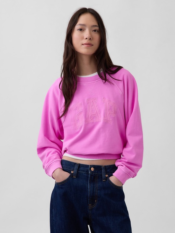 GAP Oversize mikina s logom GAP