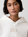 GAP Oversize crop mikina s logom VintageSoft GAP