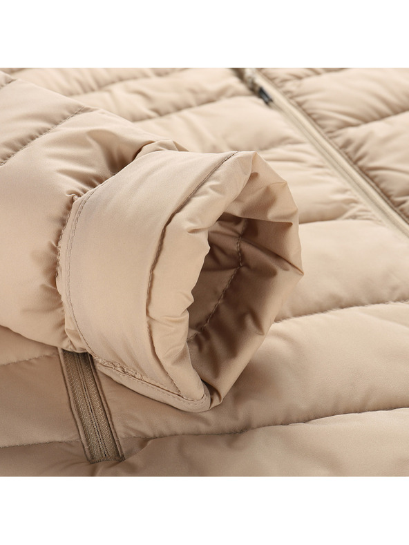 ALPINE PRO Dámska páperová bunda ALPINE PRO RETERA white pepper