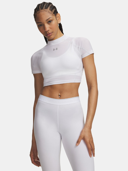 Under Armour Dámske tričko Under Armour HeatGear Elite Crop Mck SS