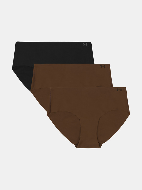 Under Armour Dámske nohavičky Under Armour Ua Pure Stretch No Show Hipster-Solid -