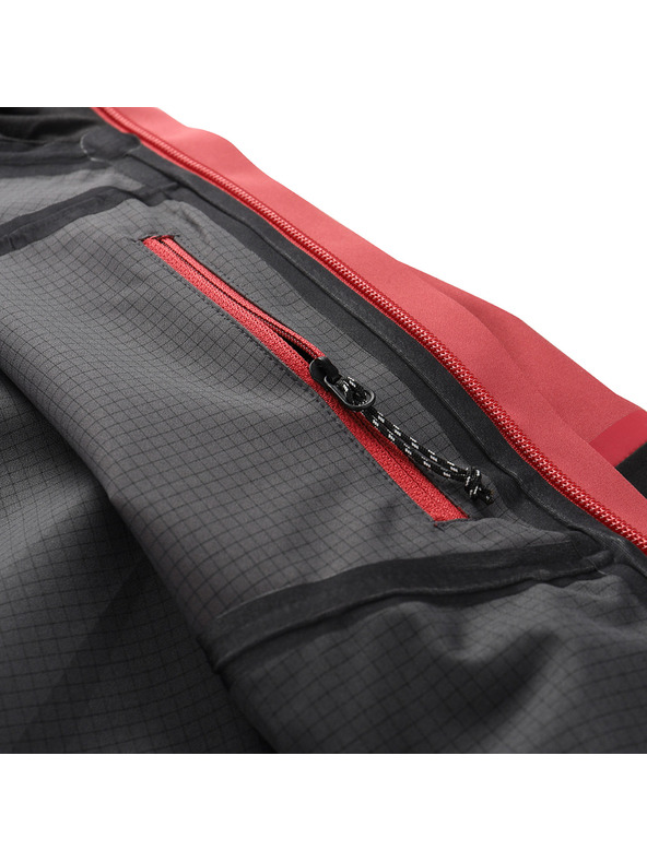 ALPINE PRO Detská bunda s ptx membránou ALPINE PRO ZARRO 3 cardinal