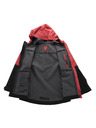 ALPINE PRO Detská bunda s ptx membránou ALPINE PRO ZARRO 3 cardinal