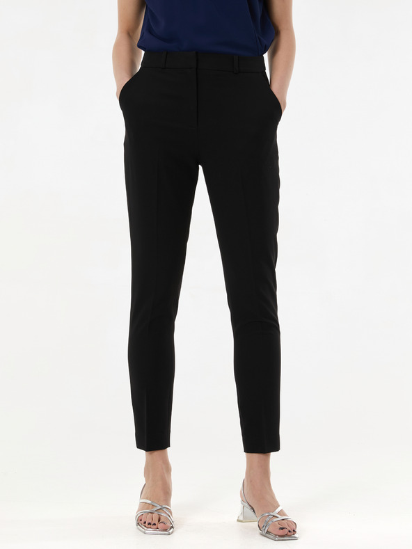 Orsay Čierne dámske slim nohavice ORSAY