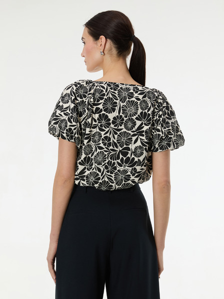 Orsay Čierna vzorovaná dámska blúzka ORSAY