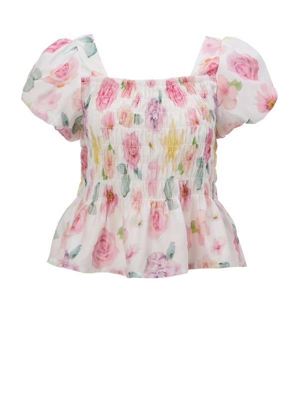 Orsay Ružová dámska vzorovaná blúzka ORSAY