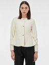 Orsay Krémová dámska koženková bunda ORSAY