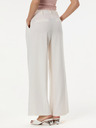 Orsay Krémové dámske široké nohavice ORSAY