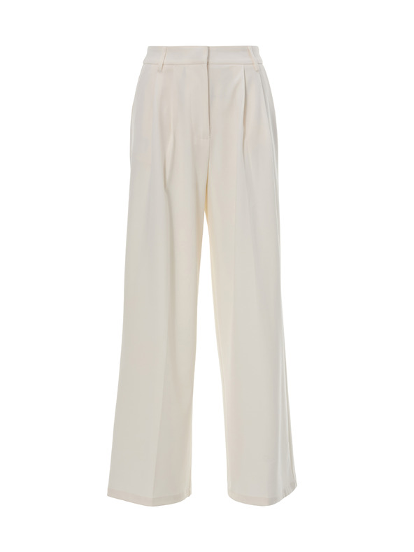 Orsay Krémové dámske široké nohavice ORSAY