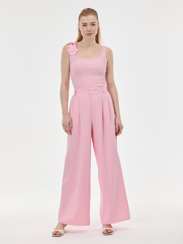 Orsay Svetloružové dámske tielko s aplikáciou ORSAY