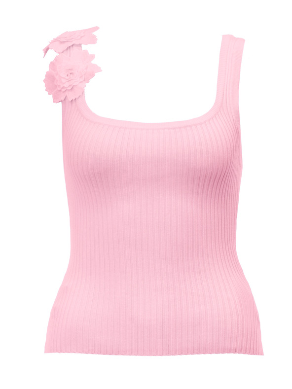 Orsay Svetloružové dámske tielko s aplikáciou ORSAY