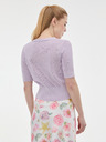 Orsay Svetlofialový dámsky kardigán s krátkym rukávom ORSAY
