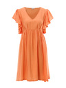 Orsay Oranžové dámske šaty ku kolenám ORSAY
