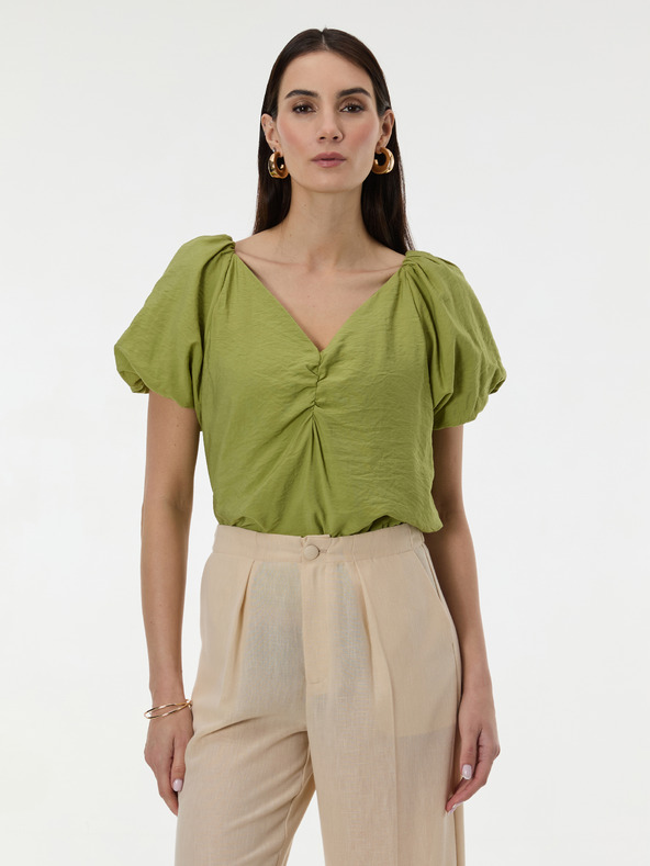 Orsay Svetlo zelená dámska blúzka ORSAY