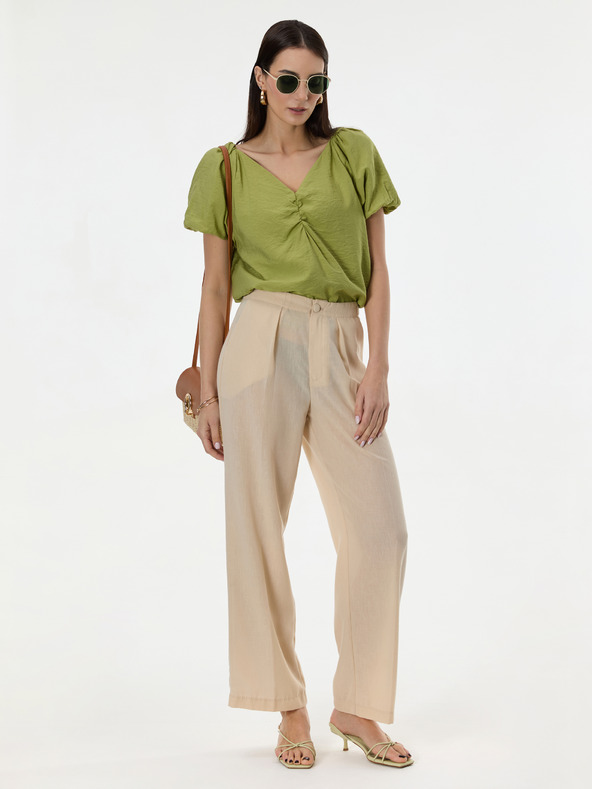 Orsay Svetlo zelená dámska blúzka ORSAY