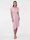 Orsay Svetloružové dámske midi šaty ORSAY