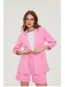 Moodo Sako s 3/4 rukávmi ružové Moodo