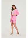 Moodo Sako s 3/4 rukávmi ružové Moodo
