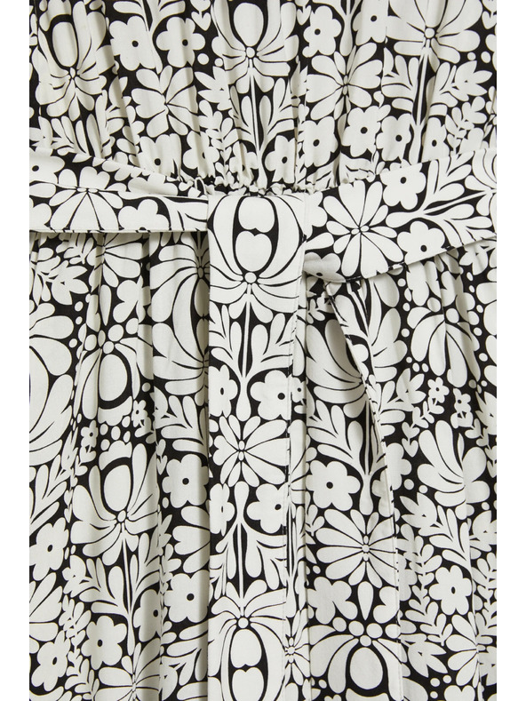 Moodo Čierne viskózové šaty Moodo