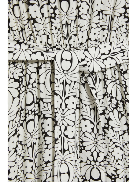 Moodo Čierne viskózové šaty Moodo