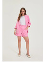Moodo Šortky s páskom ružové Moodo